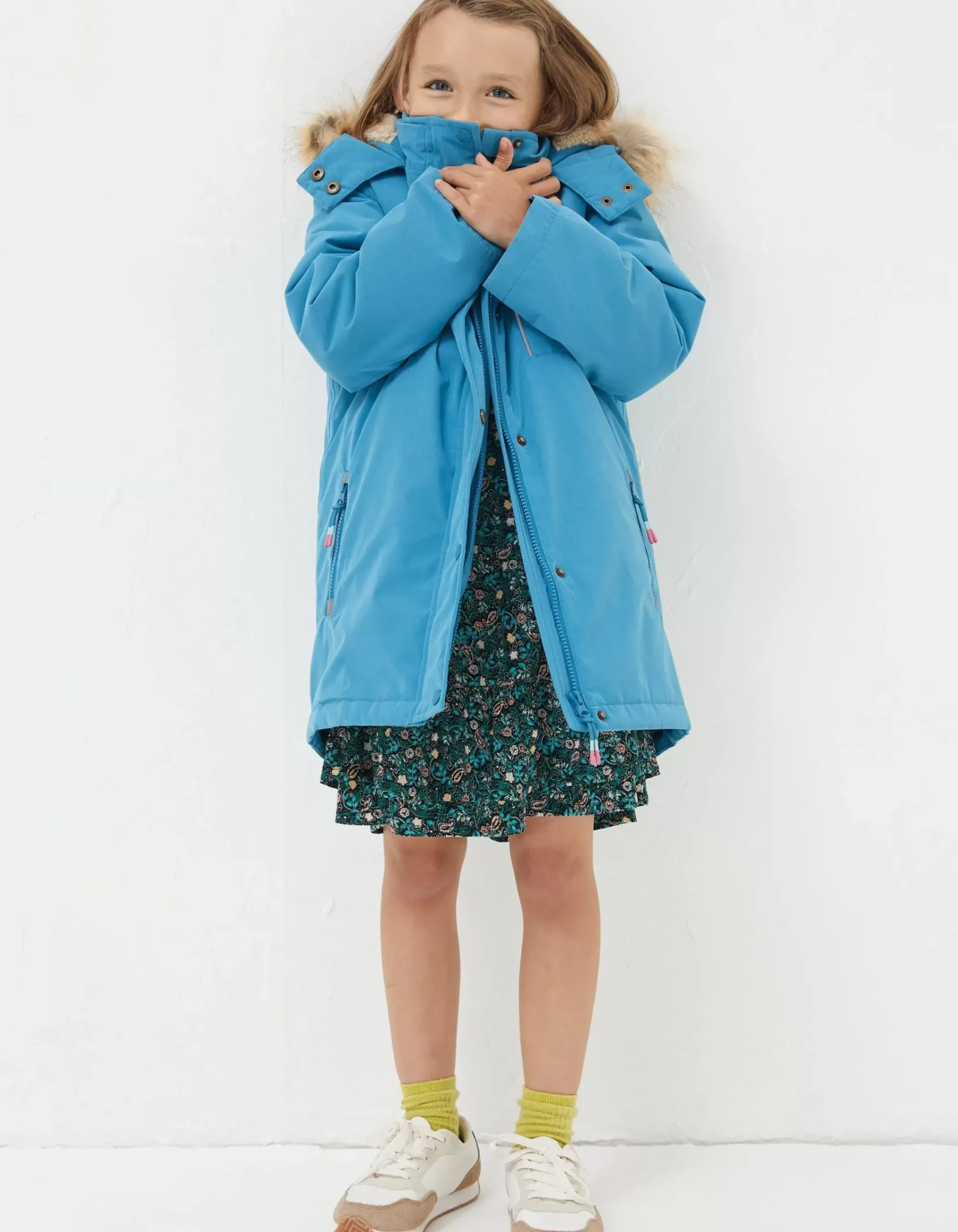 Girls FatFace View All|3 In 1 Waterproof Coat