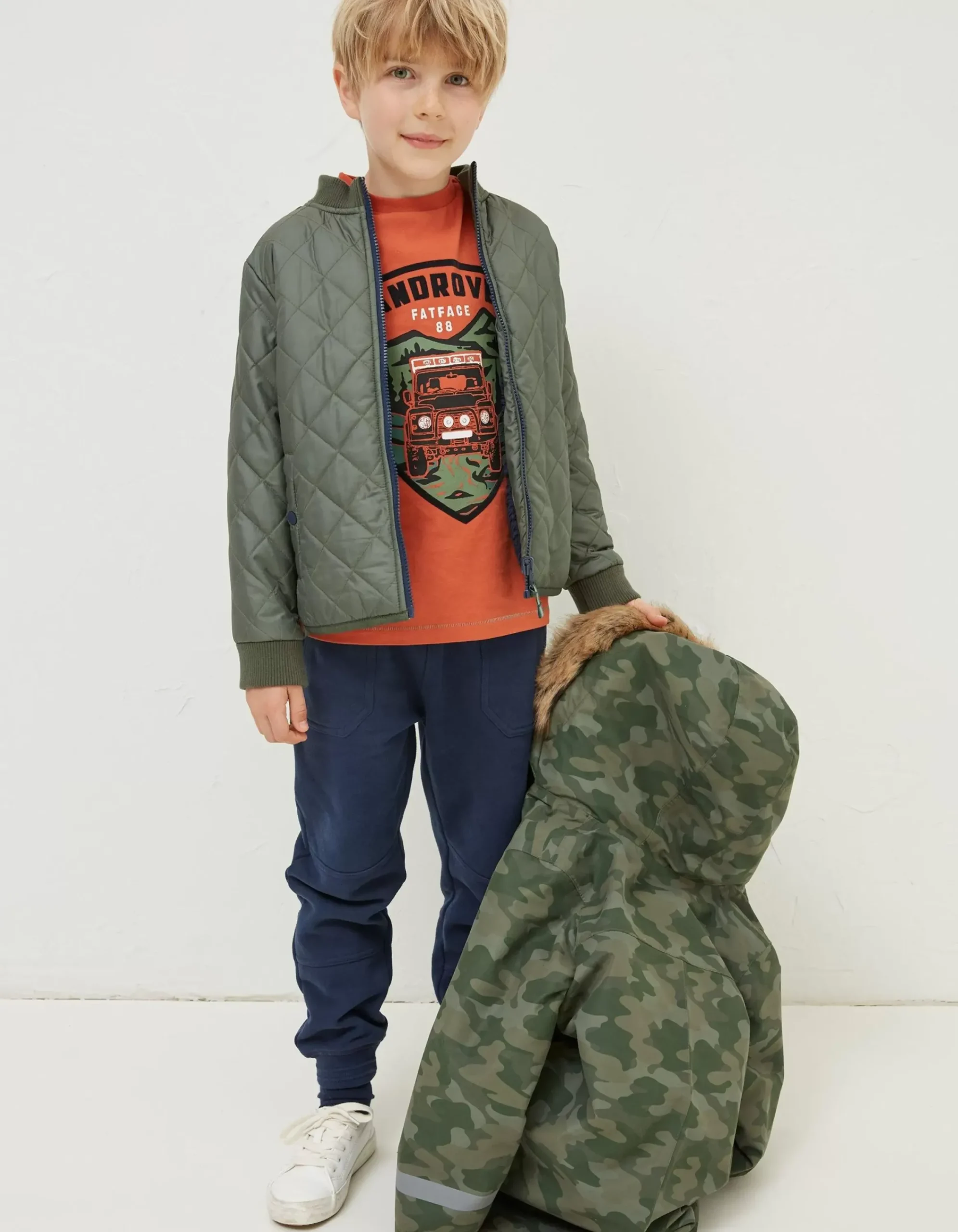 Boys FatFace View All|3 In 1 Waterproof Coat