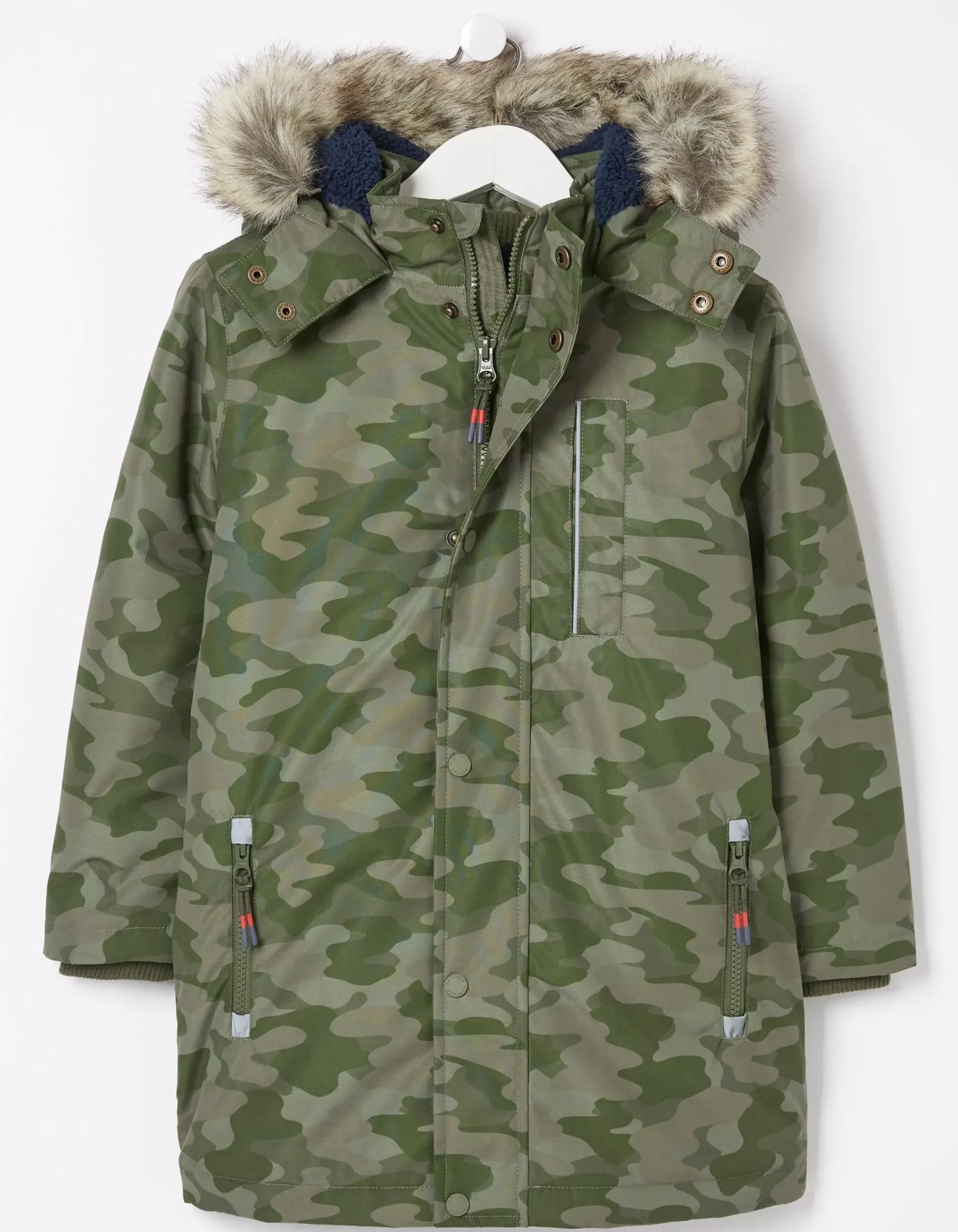 Boys FatFace View All|3 In 1 Waterproof Coat