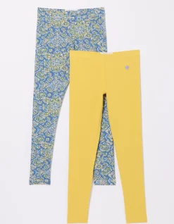 Girls FatFace View All|2 Pack Aztec Leggings