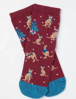 Kids FatFace View All|1 Pack Baby Kangaroo Socks