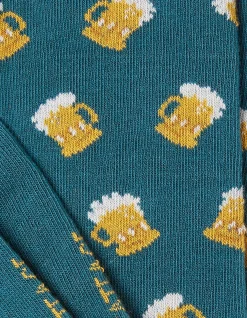 Men FatFace View All|1 Pack Beer Socks