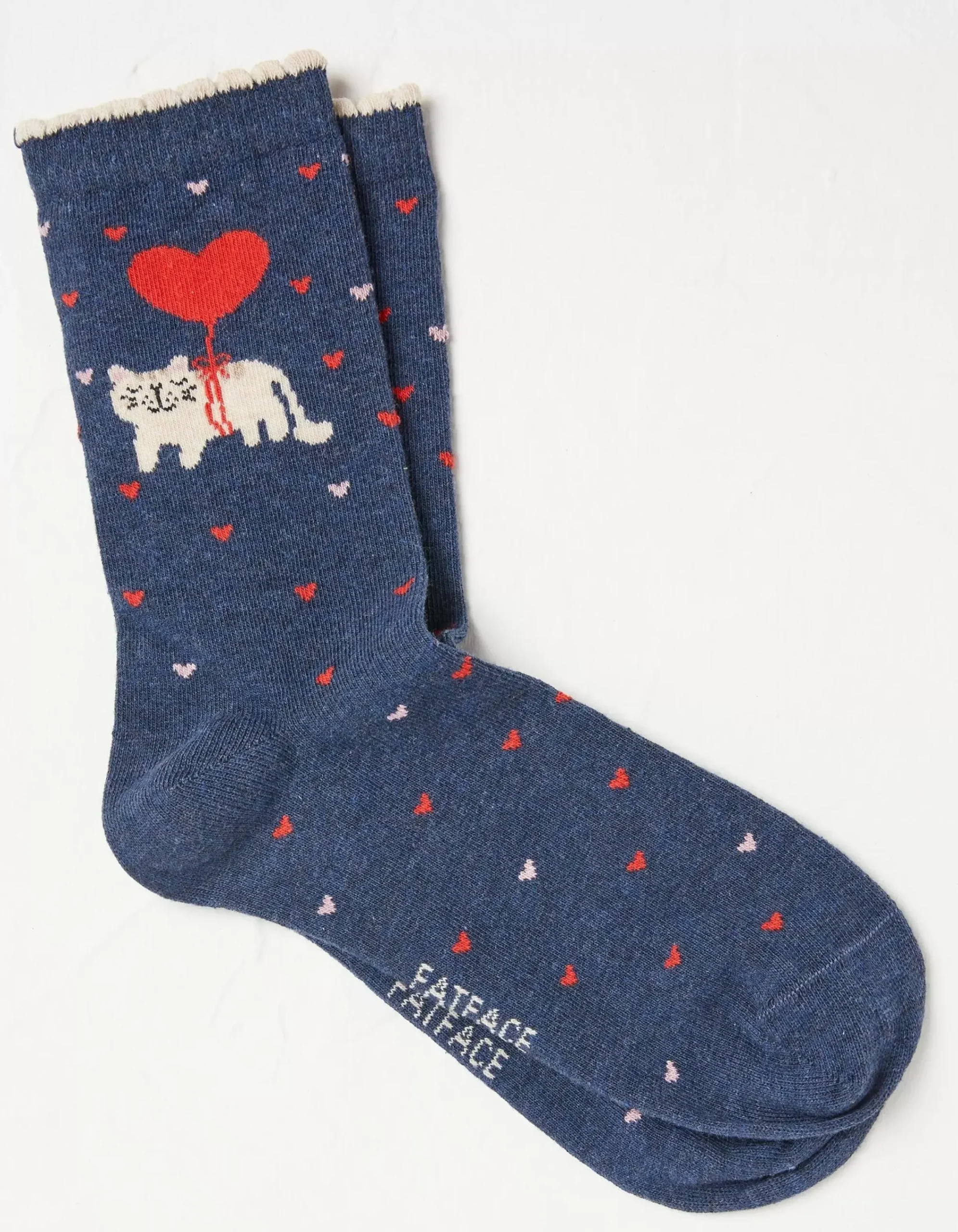 Women FatFace View All|1 Pack Cat Balloon Socks