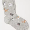 Women FatFace View All|1 Pack Cat Socks