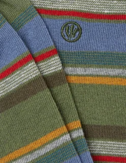 Men FatFace View All|1 Pack Christian Multi Stripe Socks