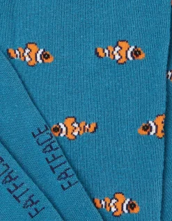 Men FatFace View All|1 Pack Clownfish Socks