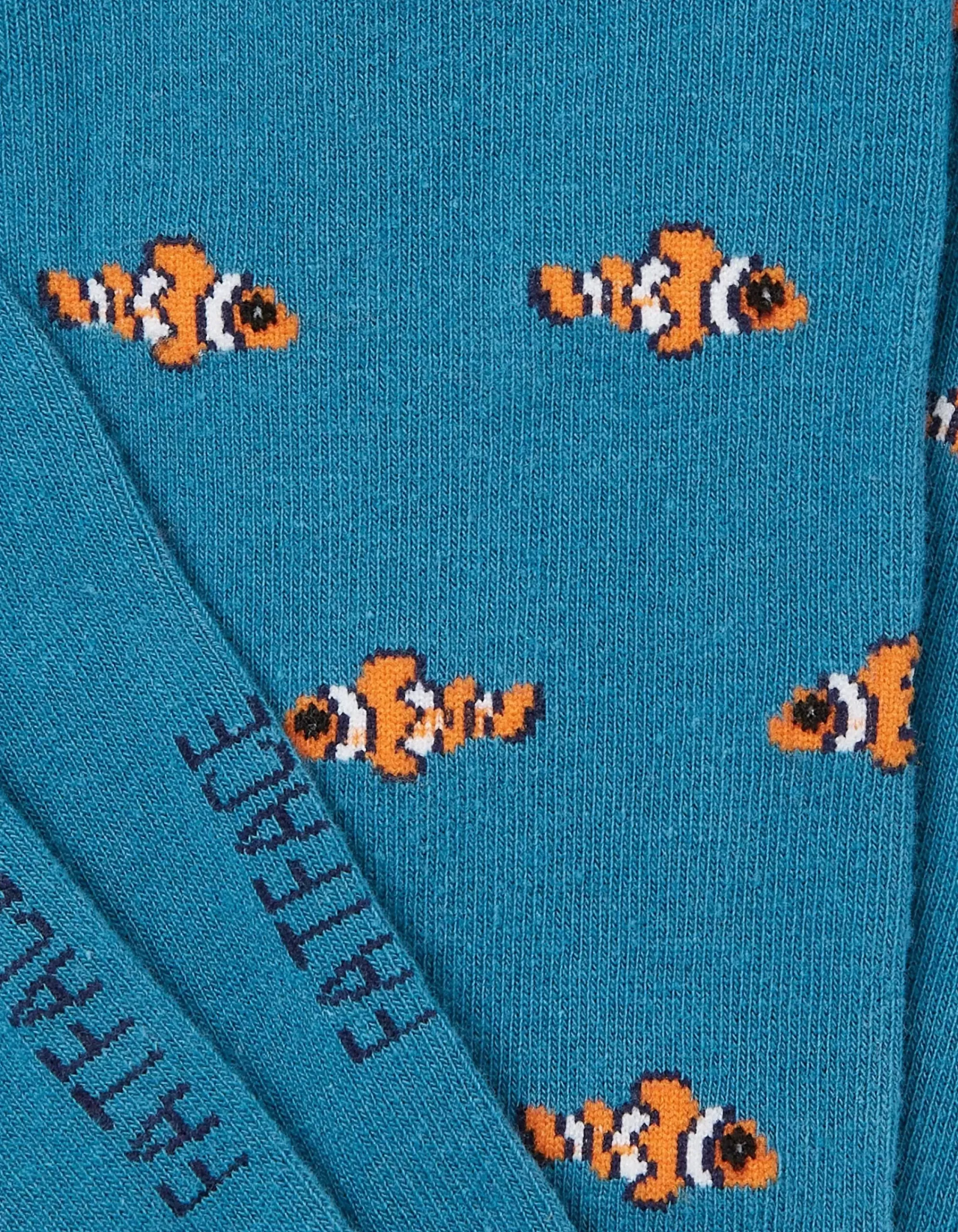 Men FatFace View All|1 Pack Clownfish Socks