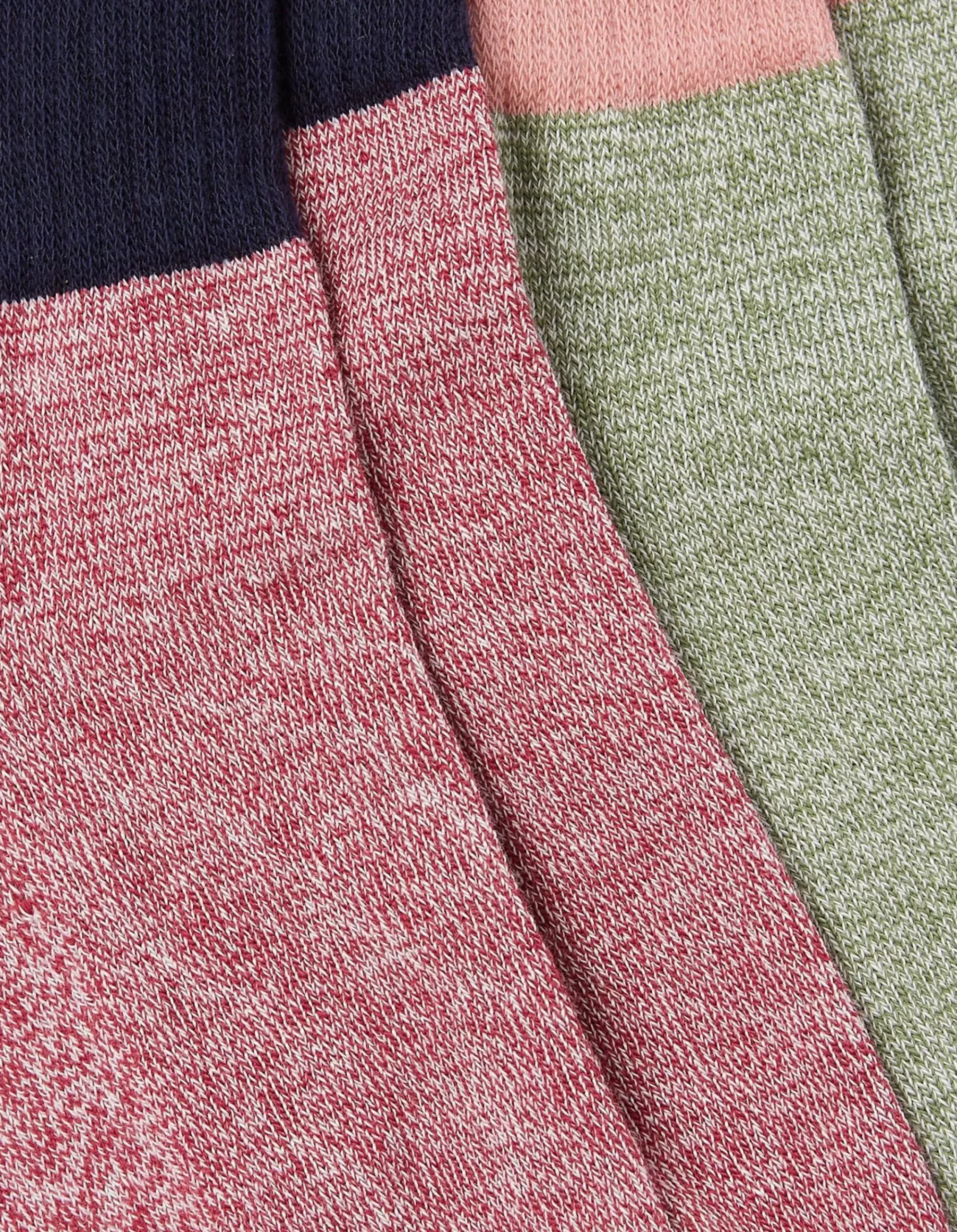 Women FatFace View All|2 Pack Colourblock Outdoor Boot Socks