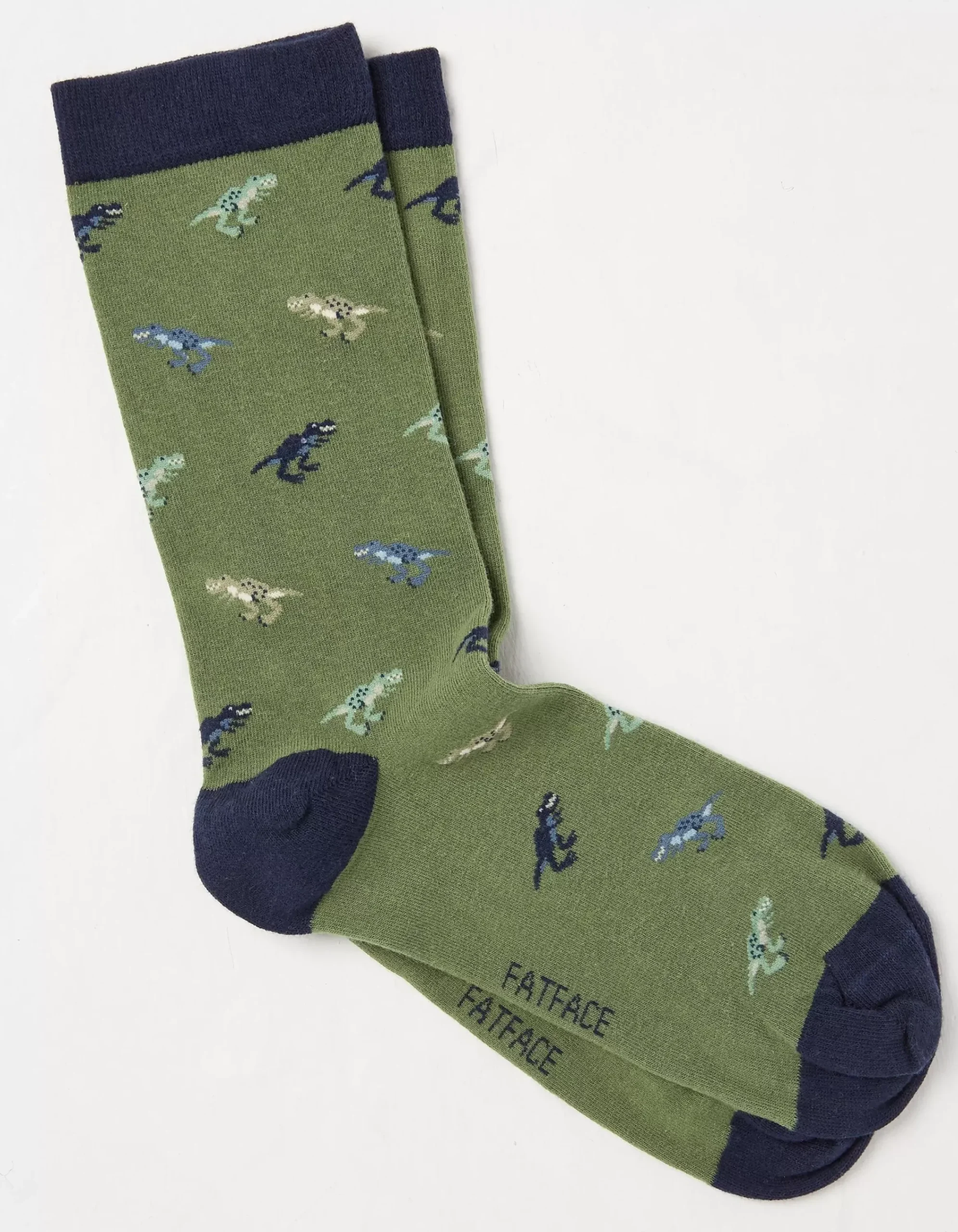 Men FatFace View All|1 Pack Dinosaur Socks