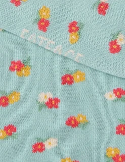 Women FatFace View All|1 Pack Ditsy Floral Trainer Socks