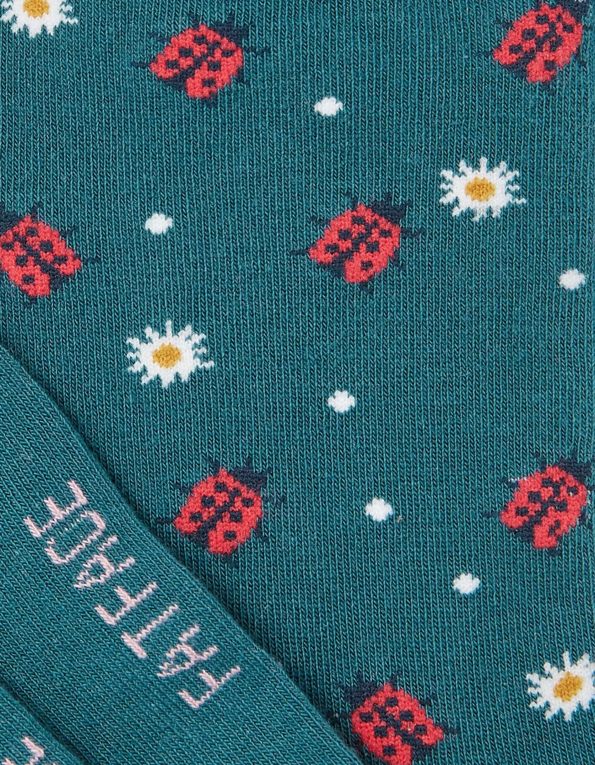 Women FatFace View All|1 Pack Ditsy Ladybird Socks
