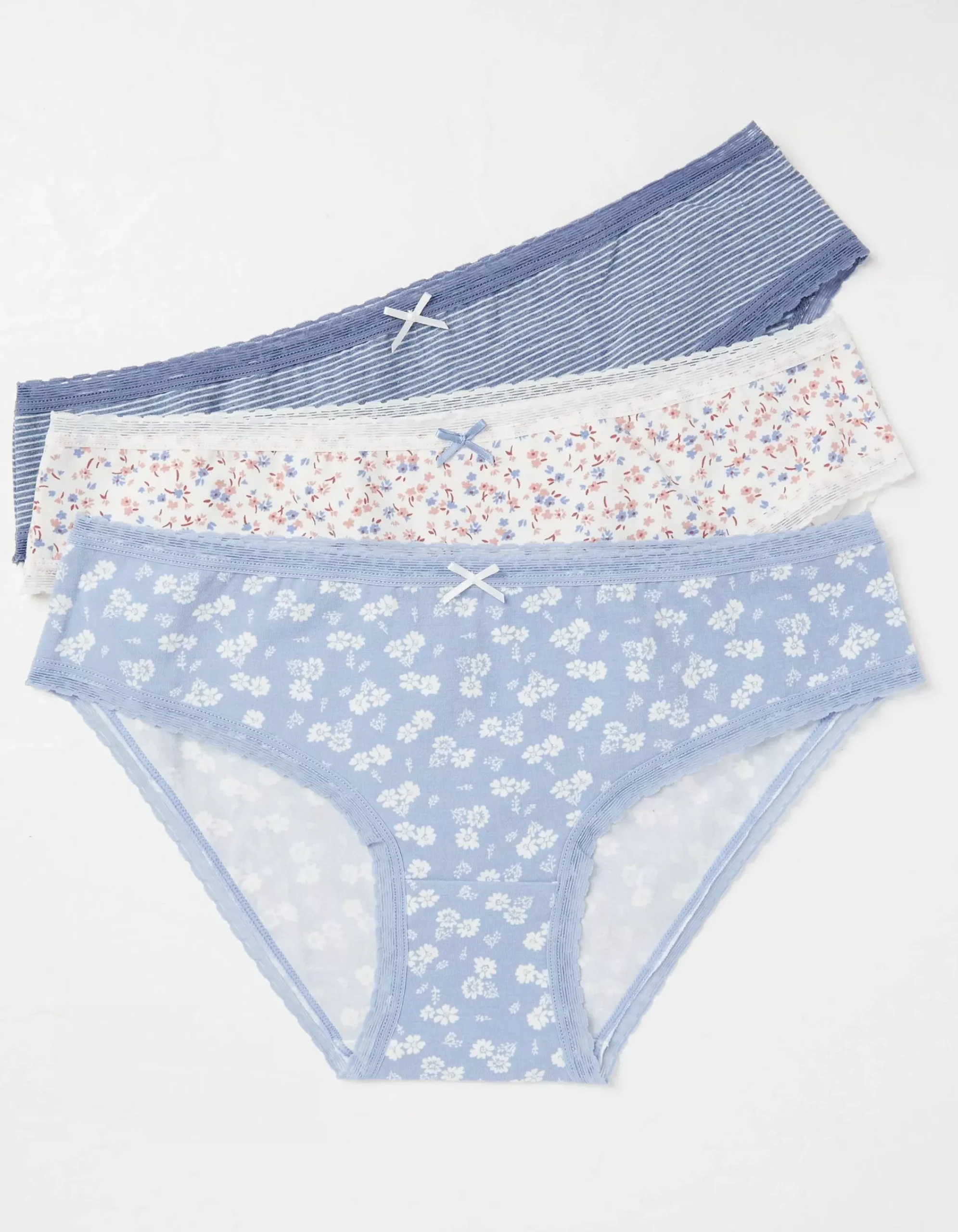 Women FatFace View All|3 Pack Floral Mini Knickers
