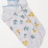 Women FatFace View All|1 Pack Floral Trainer Socks