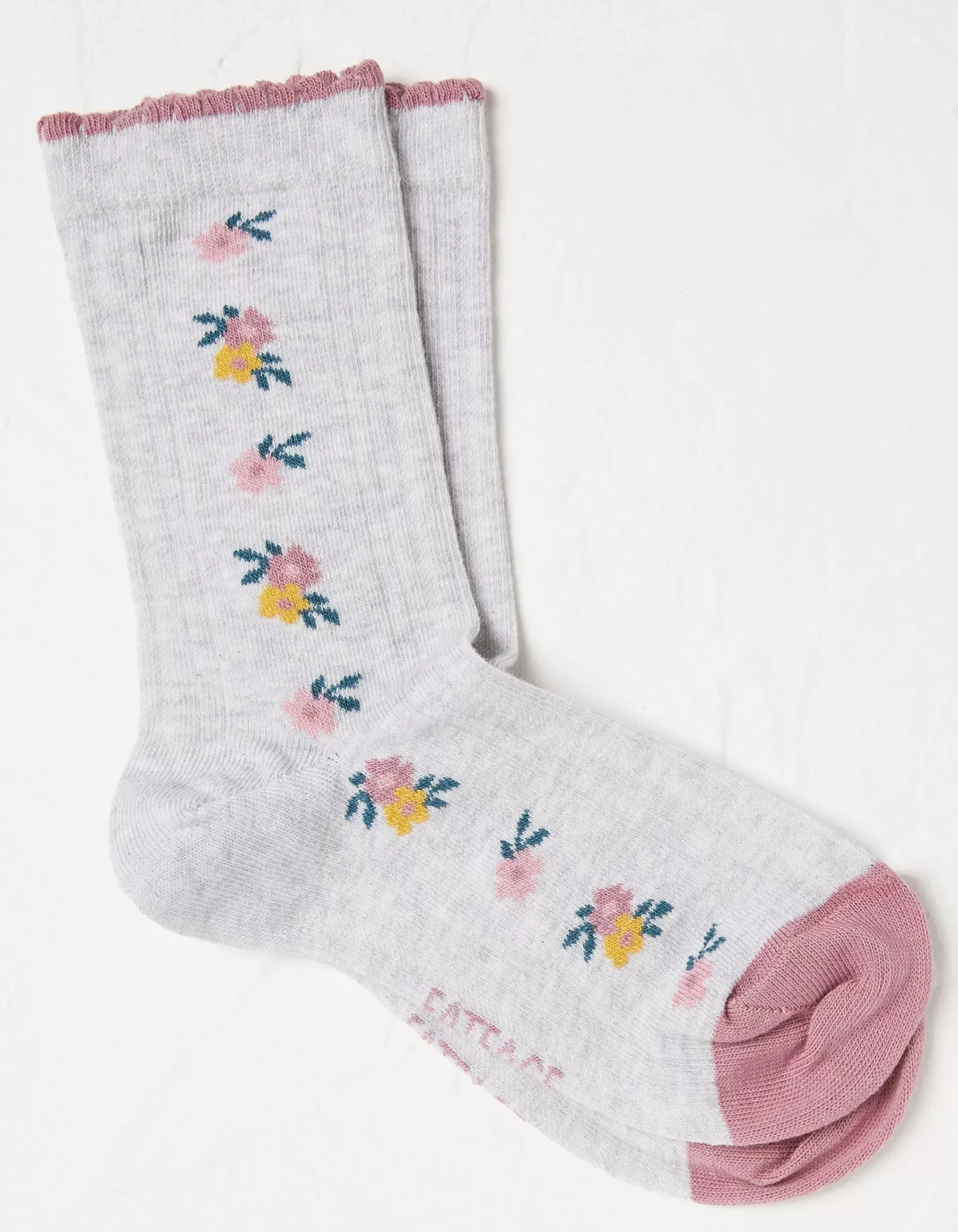 Women FatFace View All|1 Pack Flower Chain Socks