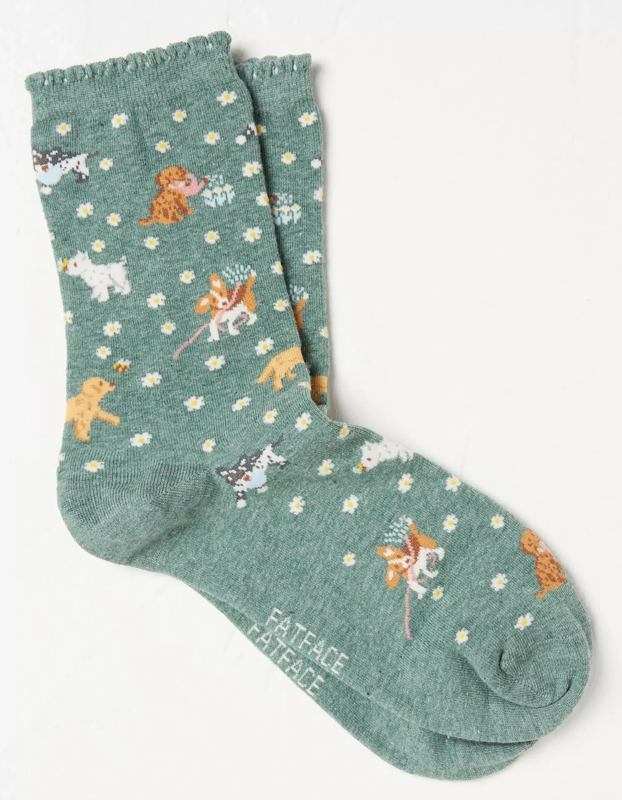 Women FatFace View All|1 Pack Garden Dogs Socks