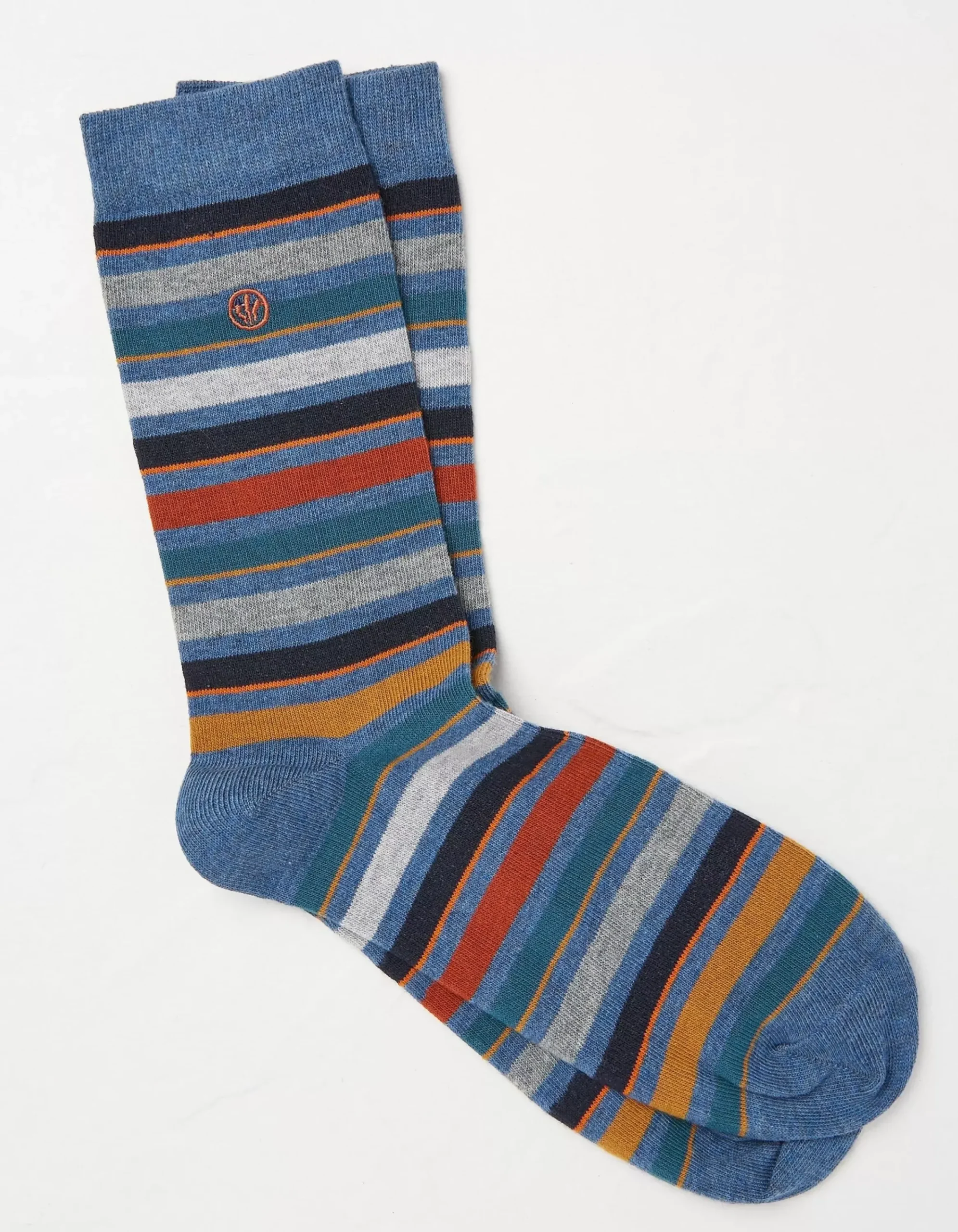 Men FatFace View All|1 Pack Guz Multi Stripe Socks