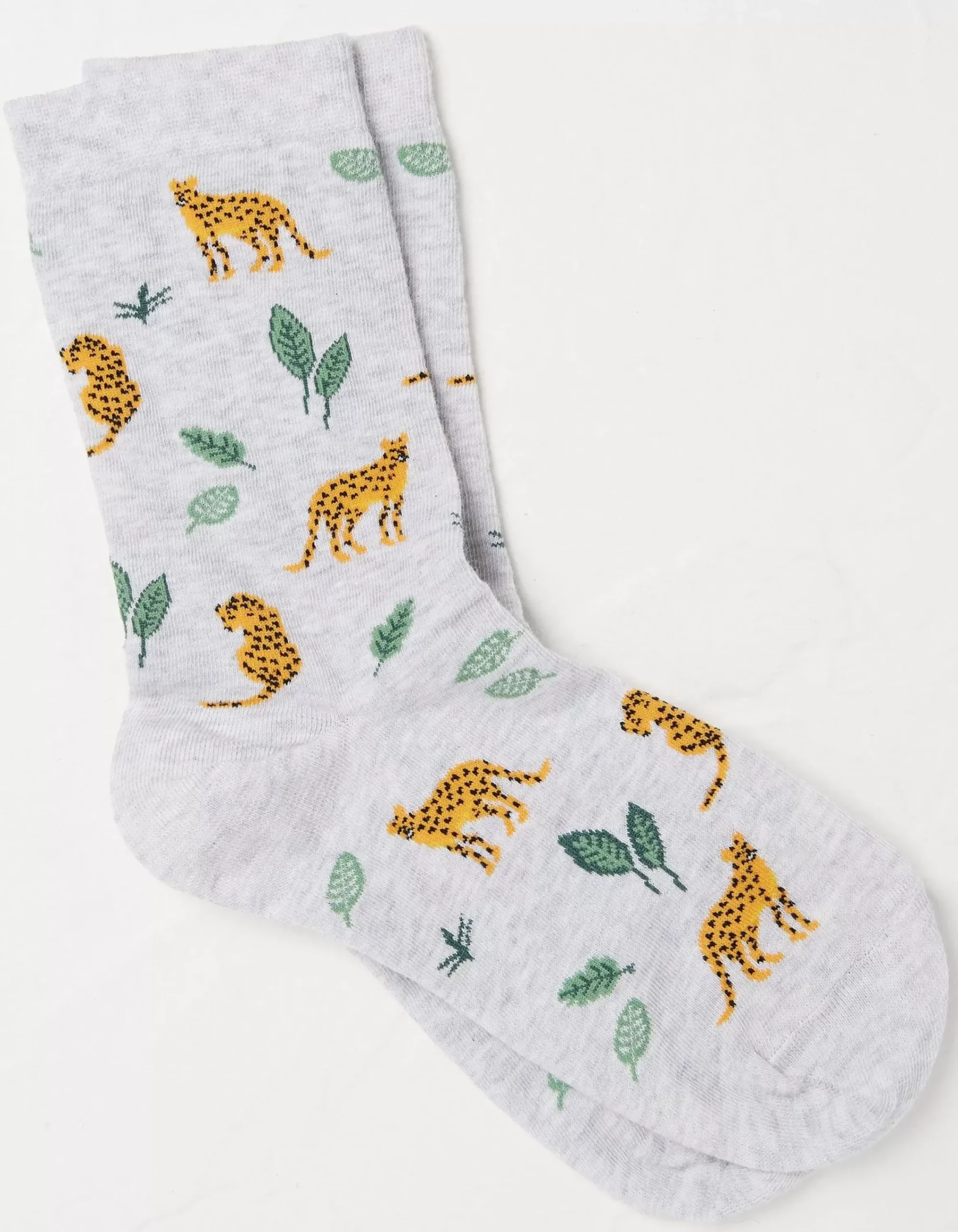 Women FatFace View All|1 Pack Jungle Leopard Socks