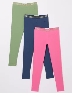 Girls FatFace View All|3 Pack Leggings