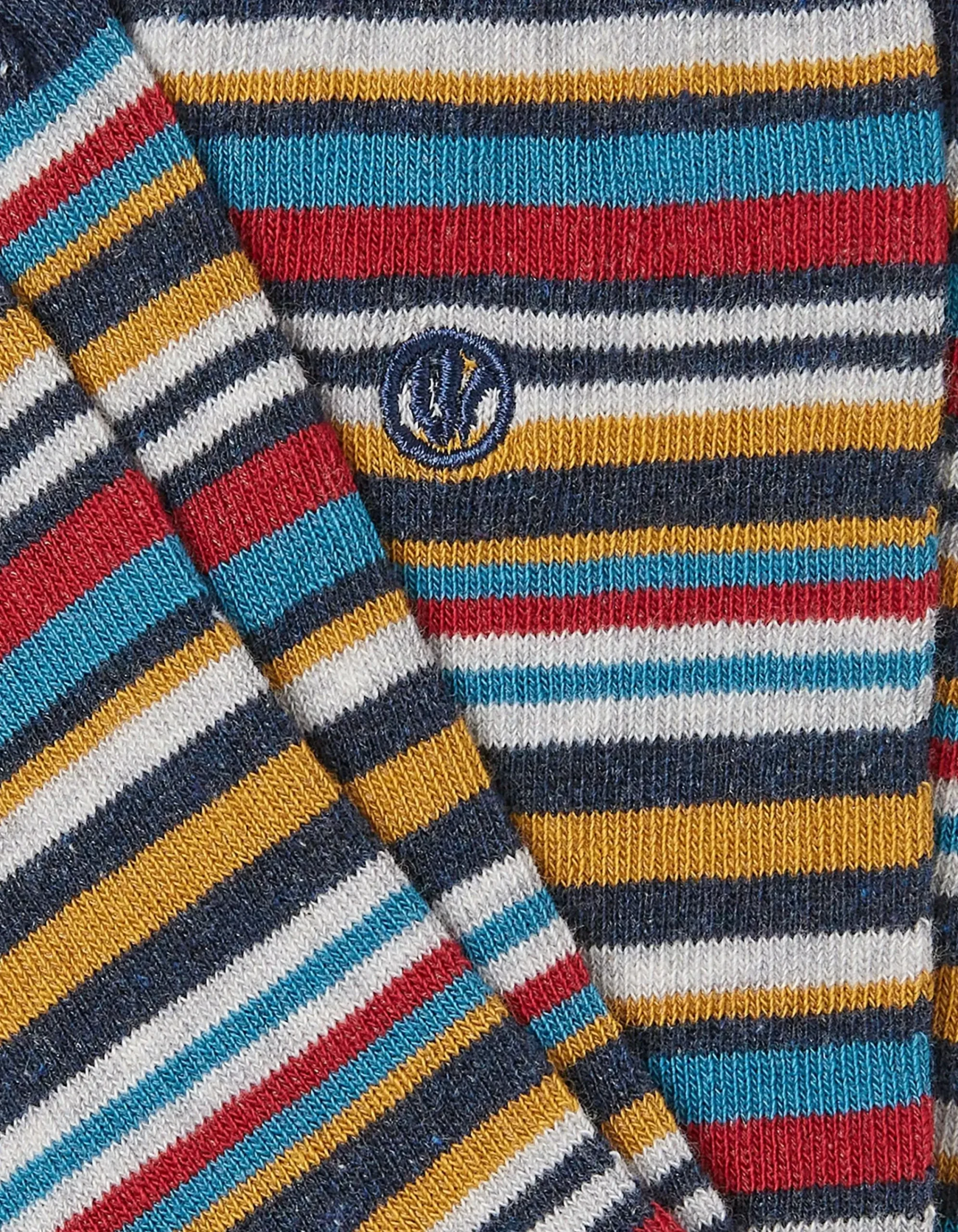Men FatFace View All|1 Pack Max Multi Stripe Socks