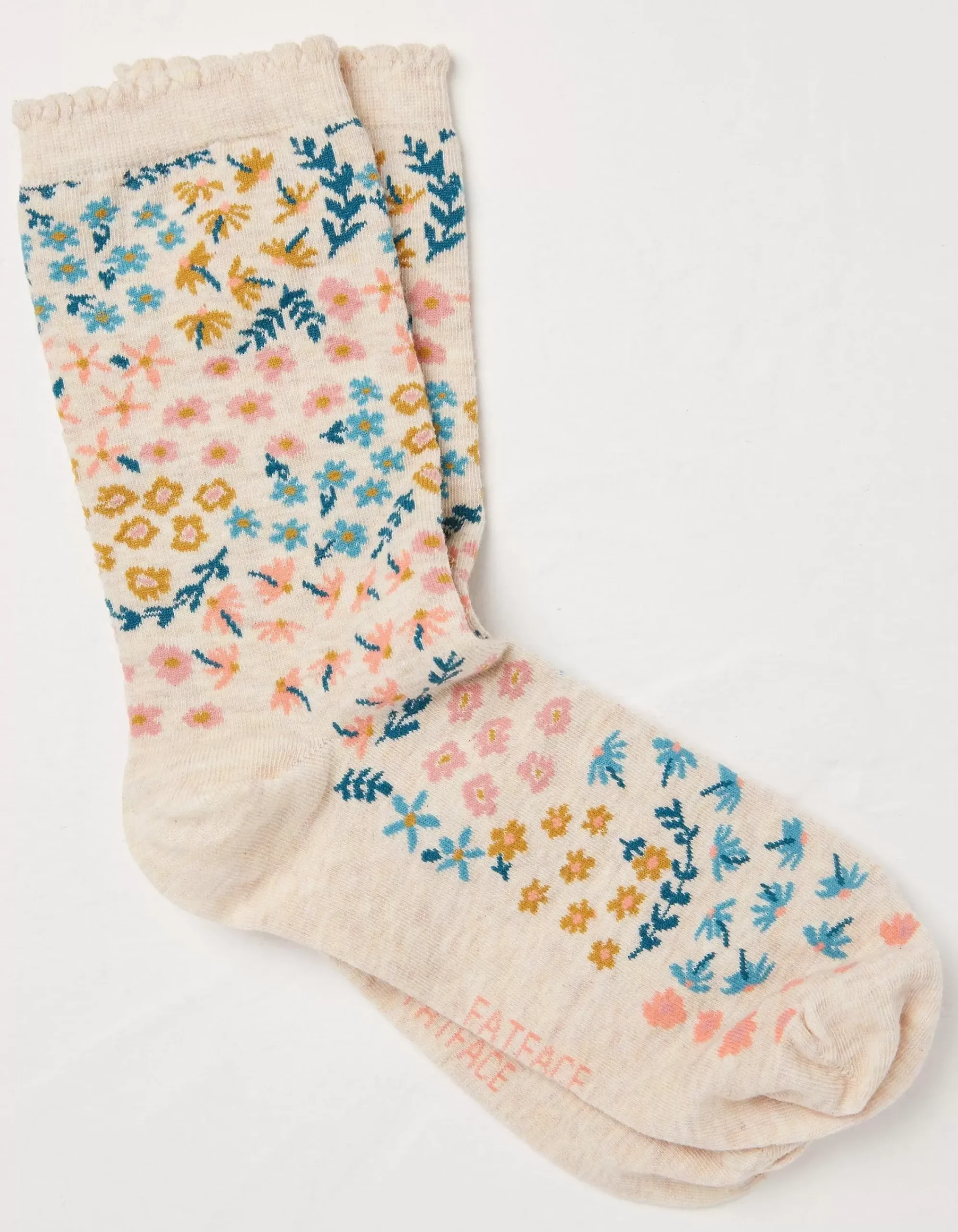 Women FatFace View All|1 Pack Meadow Floral Socks