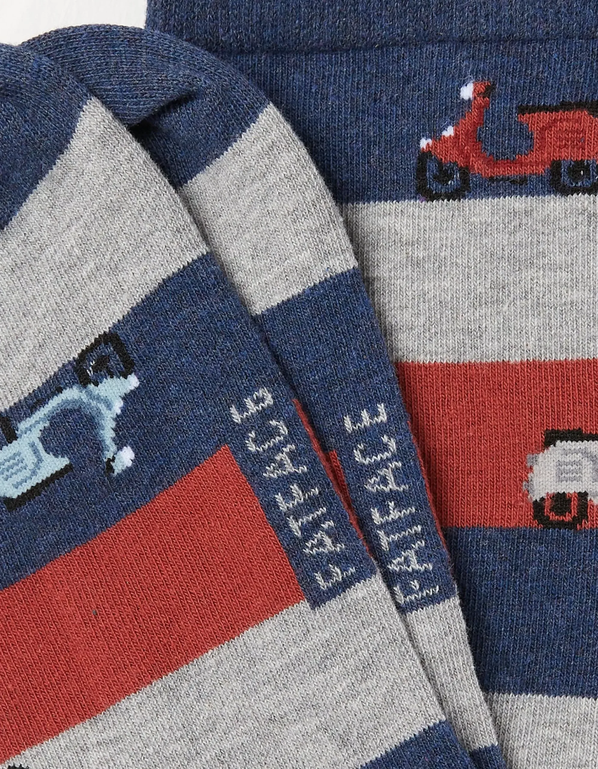 Men FatFace View All|1 Pack Moped Stripe Socks