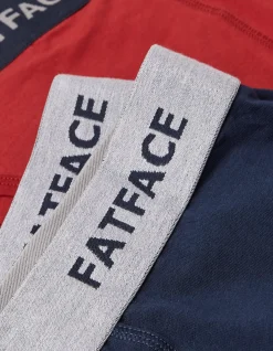 Men FatFace View All|2 Pack Plain Boxers