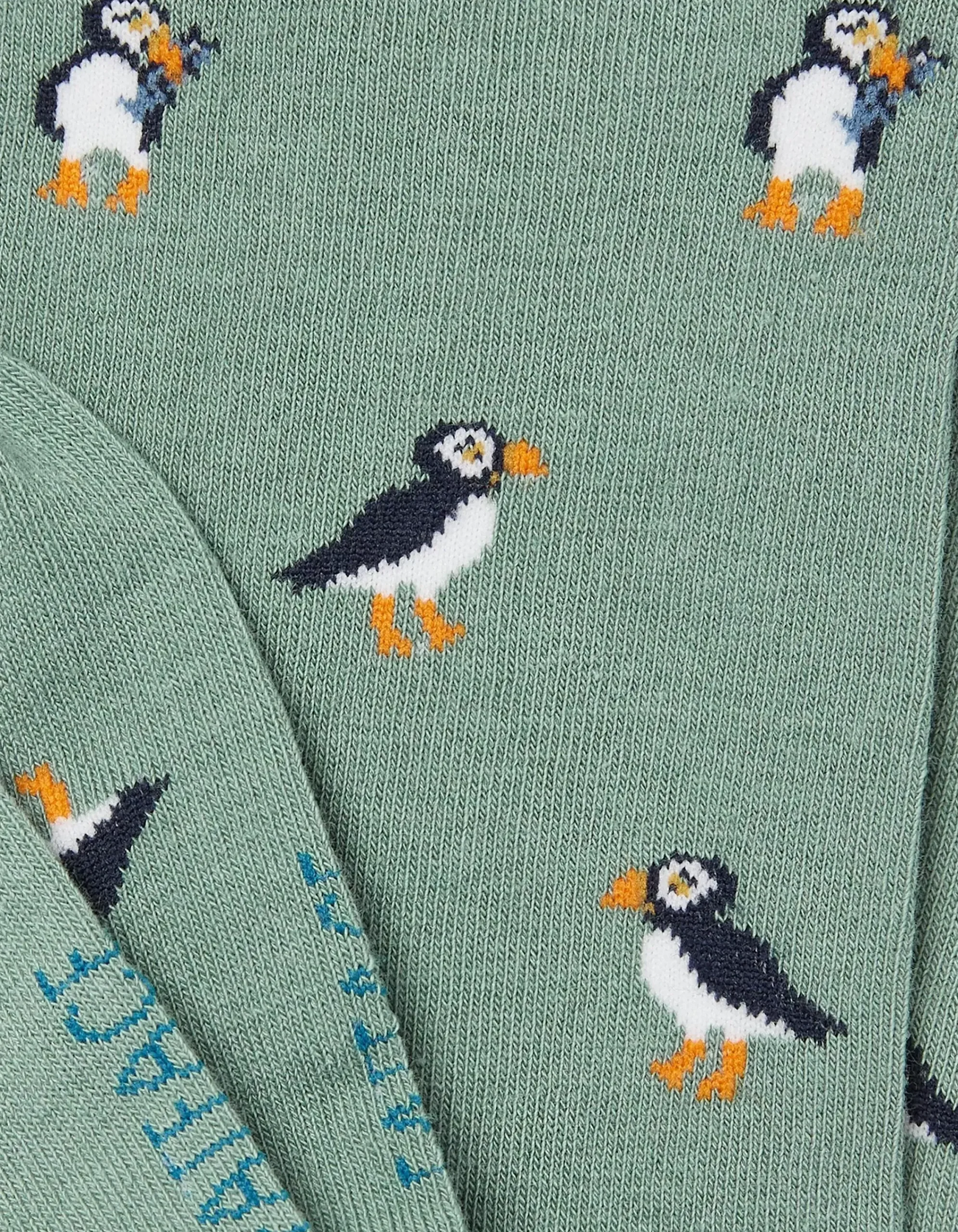 Men FatFace View All|1 Pack Puffin Socks