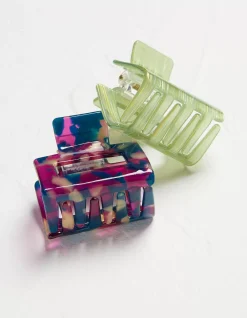 Women FatFace View All|2 Pack Resin Claw Clip