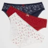 Women FatFace View All|3 Pack Robin Mini Knickers
