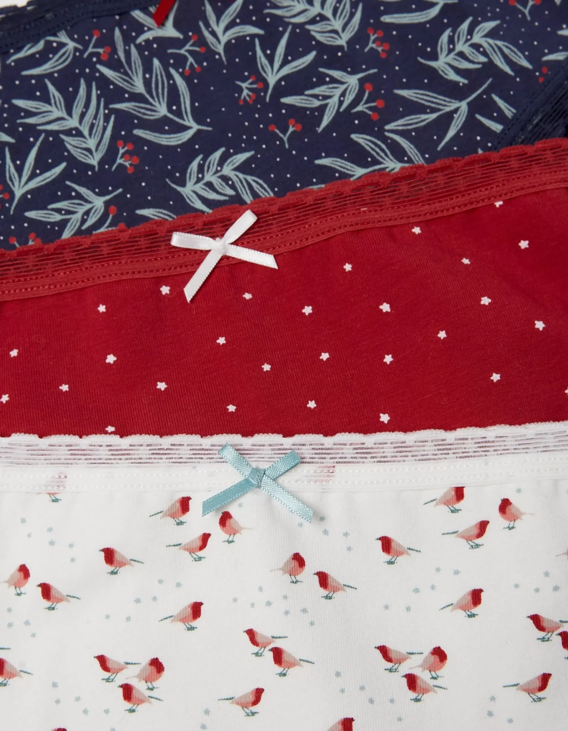 Women FatFace View All|3 Pack Robin Mini Knickers