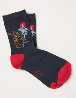 Kids FatFace View All|1 Pack Skate Socks