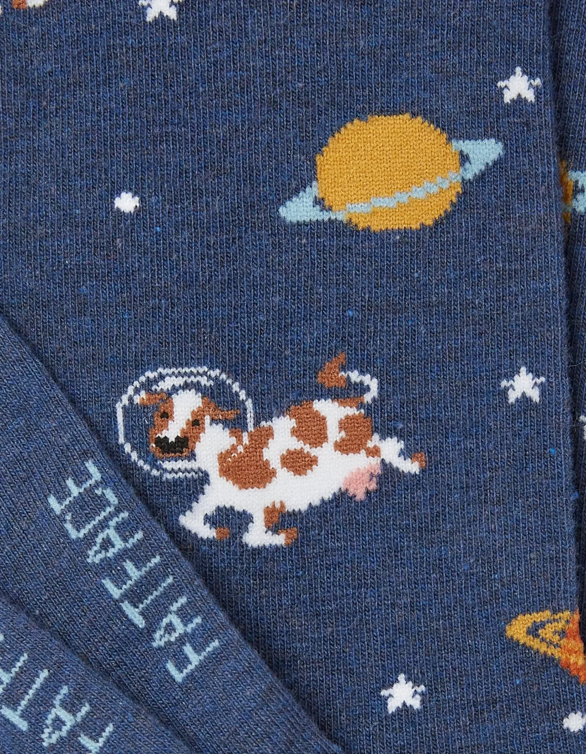 Men FatFace View All|1 Pack Space Cow Socks