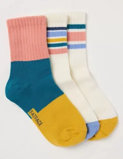 Kids FatFace View All|3 Pack Sport Socks
