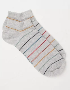 Men FatFace View All|1 Pack Stan Stripe Trainer Socks