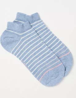 Women FatFace View All|1 Pack Stripe Trainer Socks