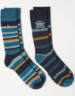 Men FatFace View All|2 Pack Vw Camper Thermal Socks