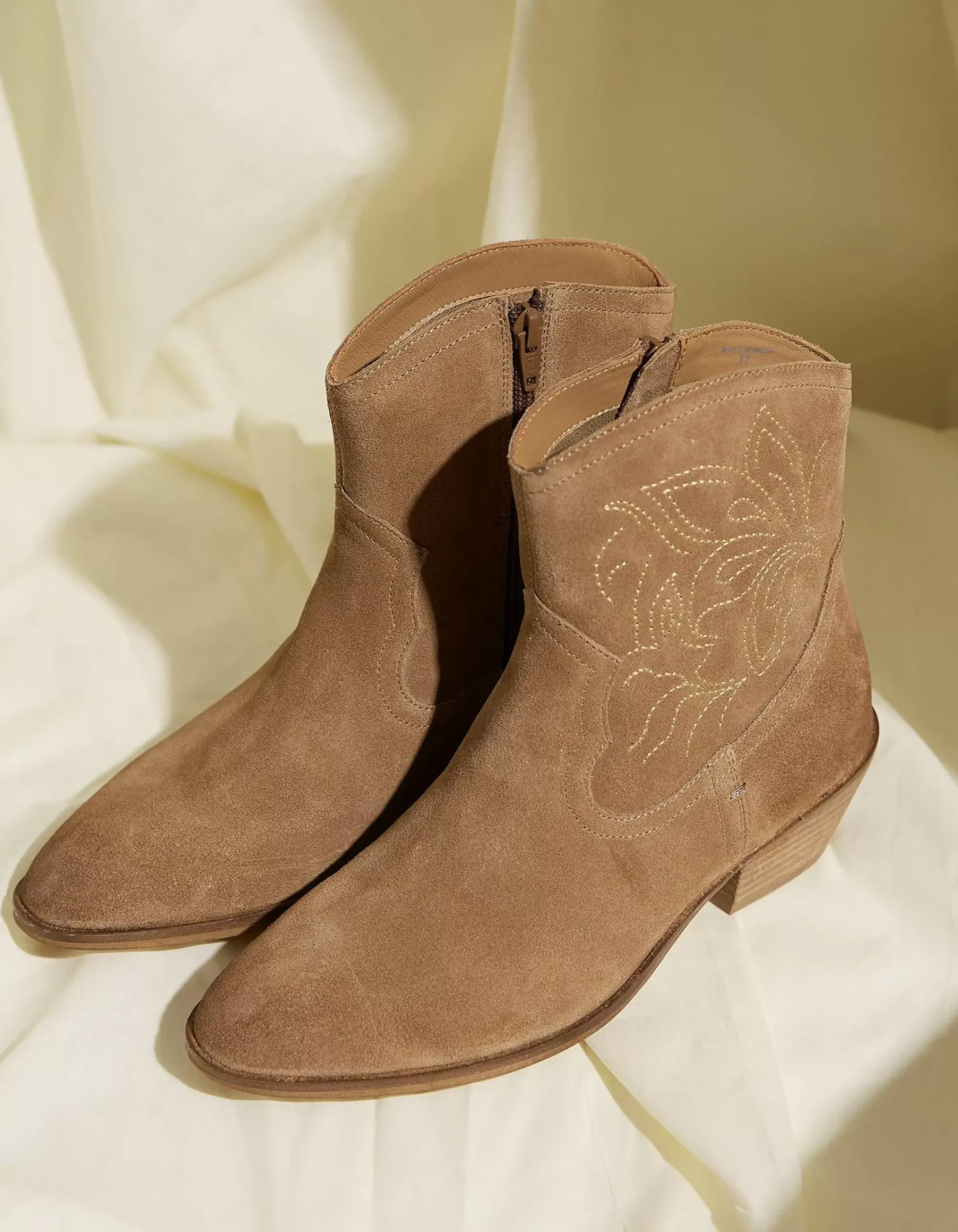 Women FatFace View All|Abilene Western Ankle Embroidered Boot