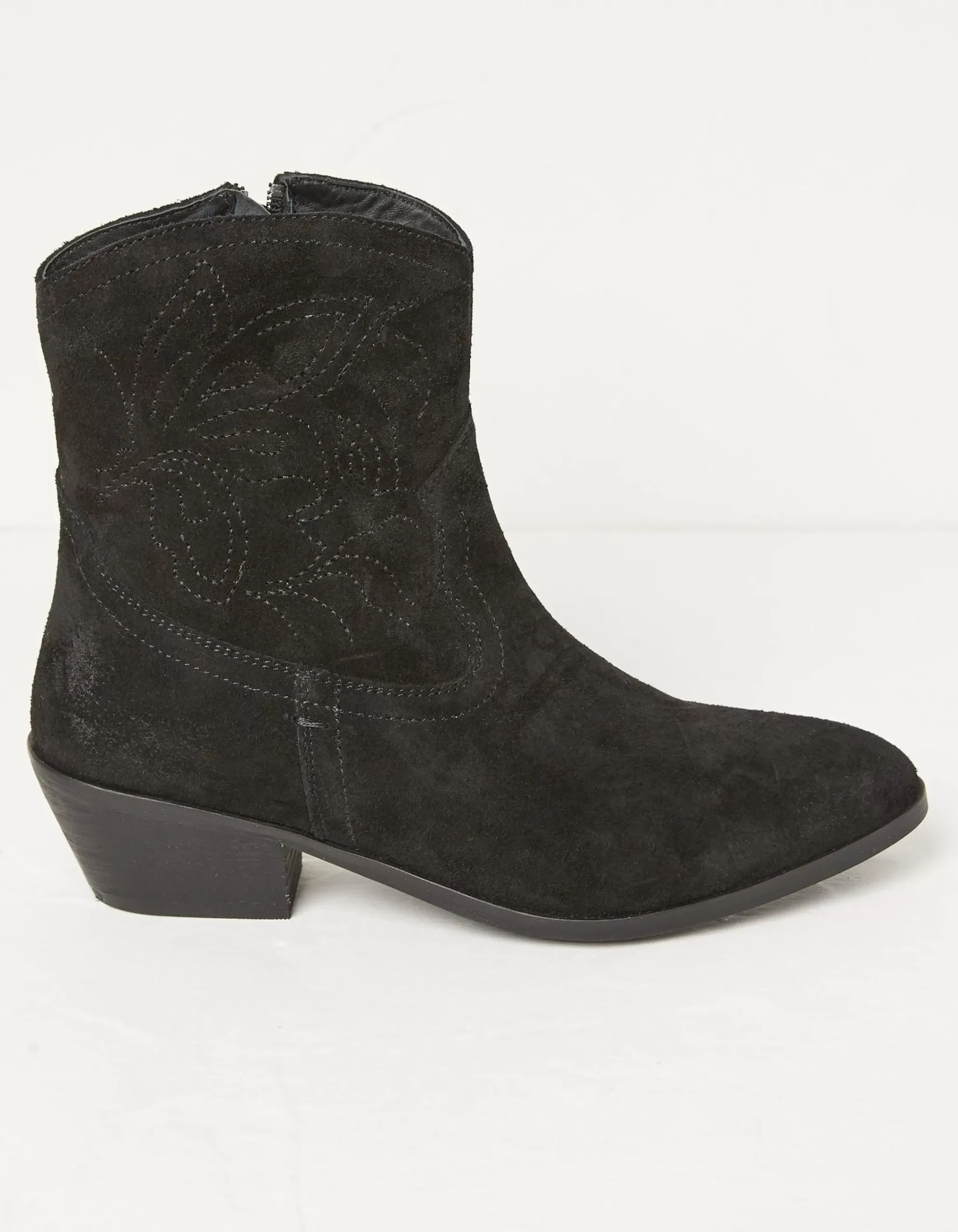 Women FatFace View All|Abilene Western Embroidered Ankle Boot