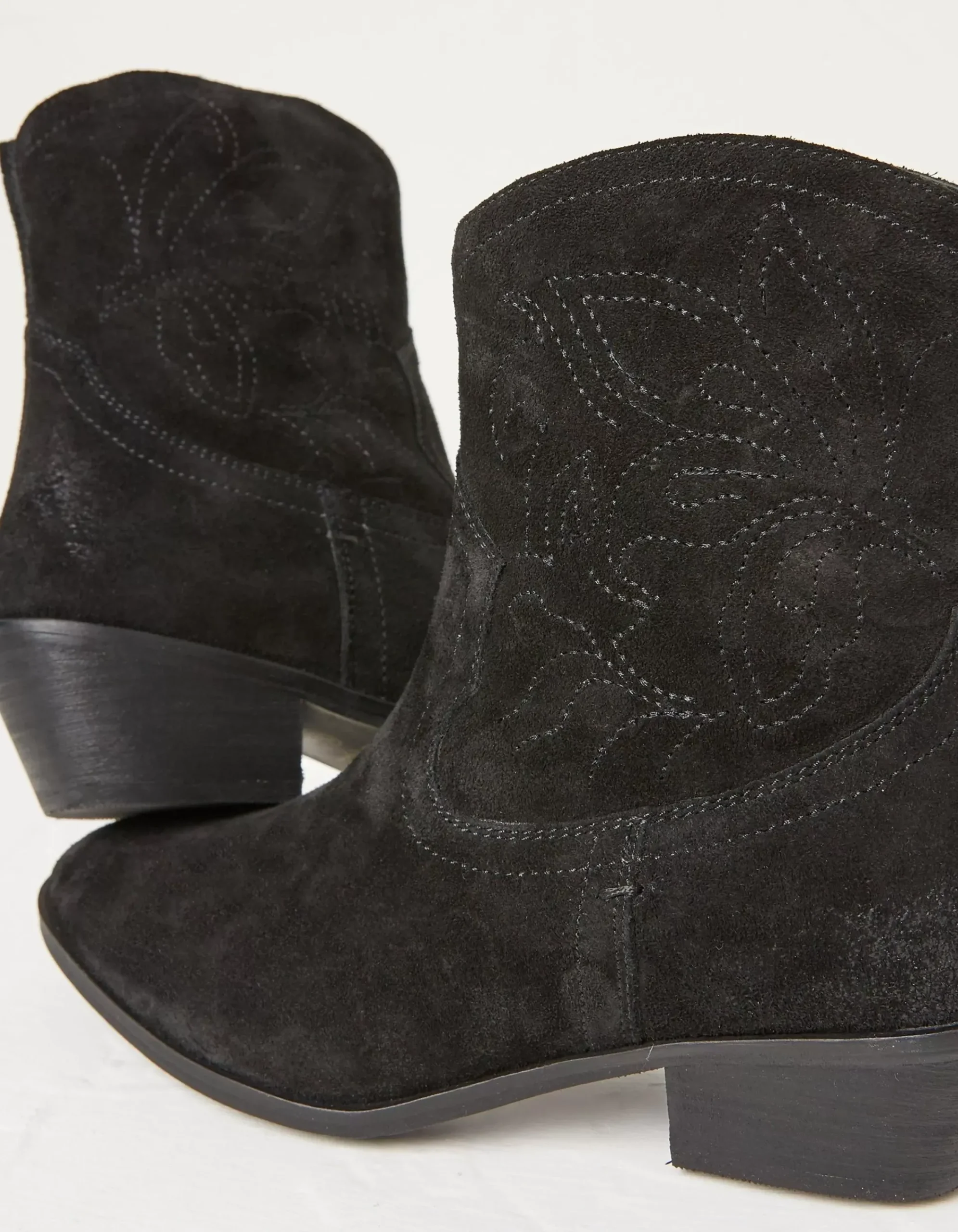Women FatFace View All|Abilene Western Embroidered Ankle Boot