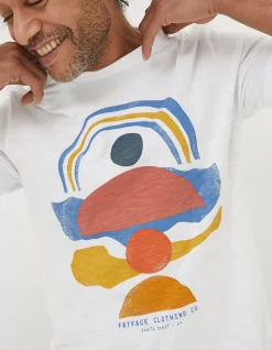 Men FatFace View All|Abstract Landscape T-Shirt