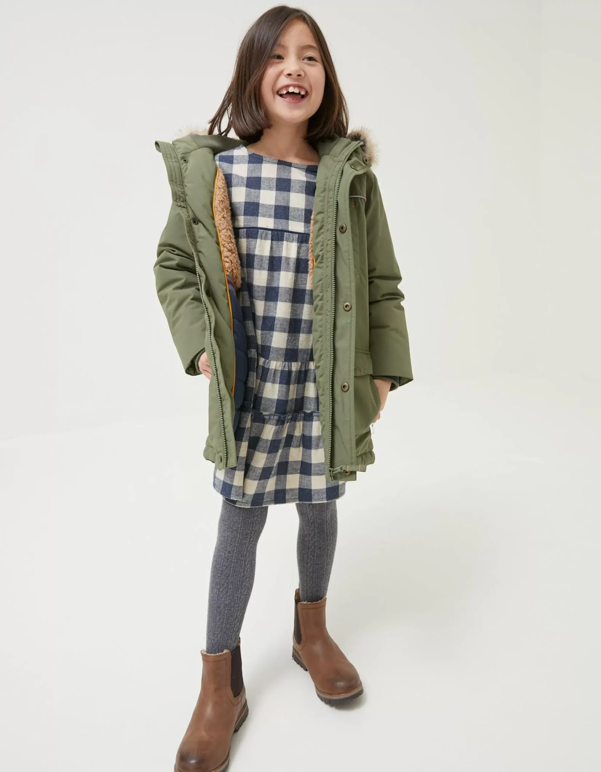 Boys FatFace View All|Addison Waterproof Parka