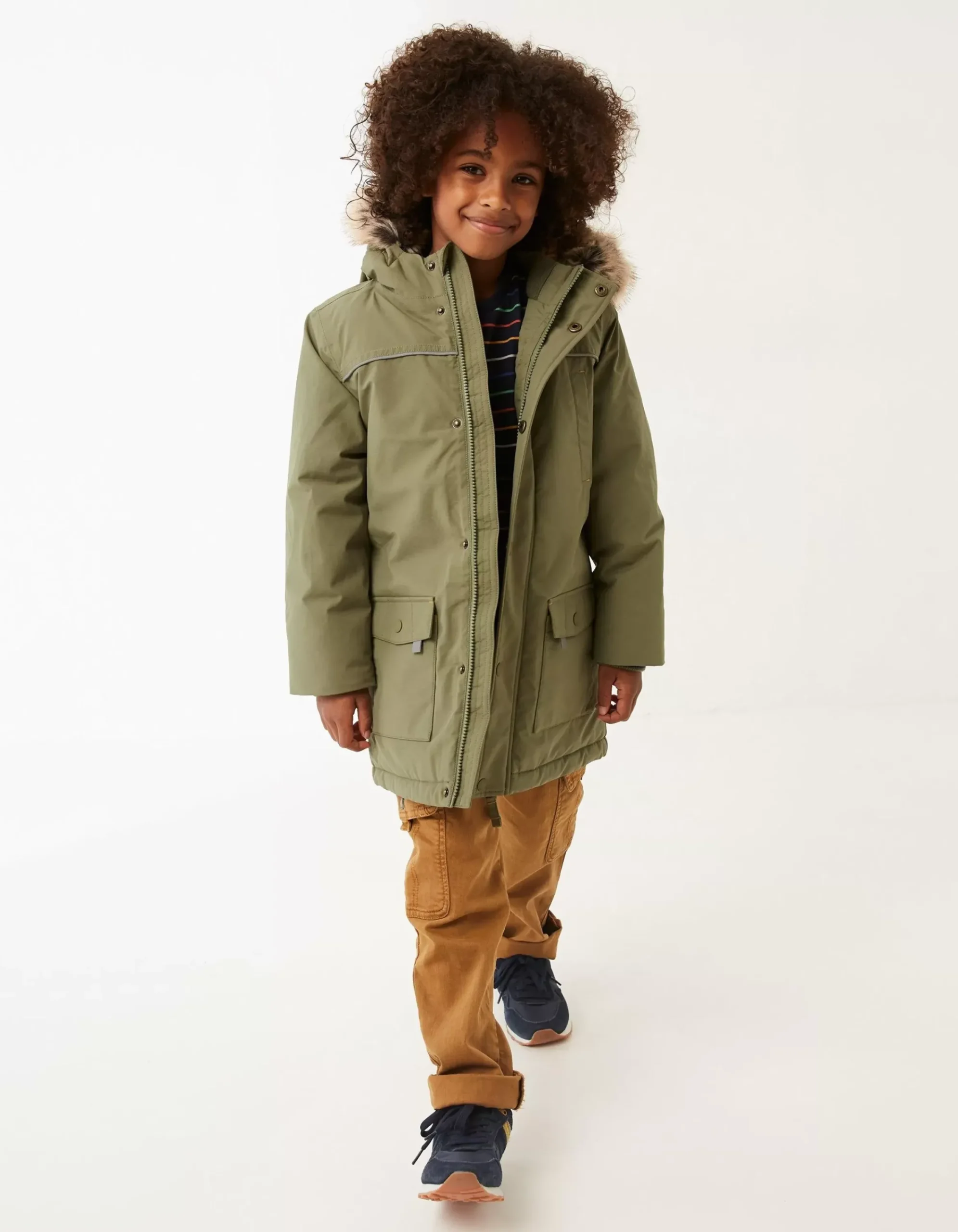 Boys FatFace View All|Addison Waterproof Parka