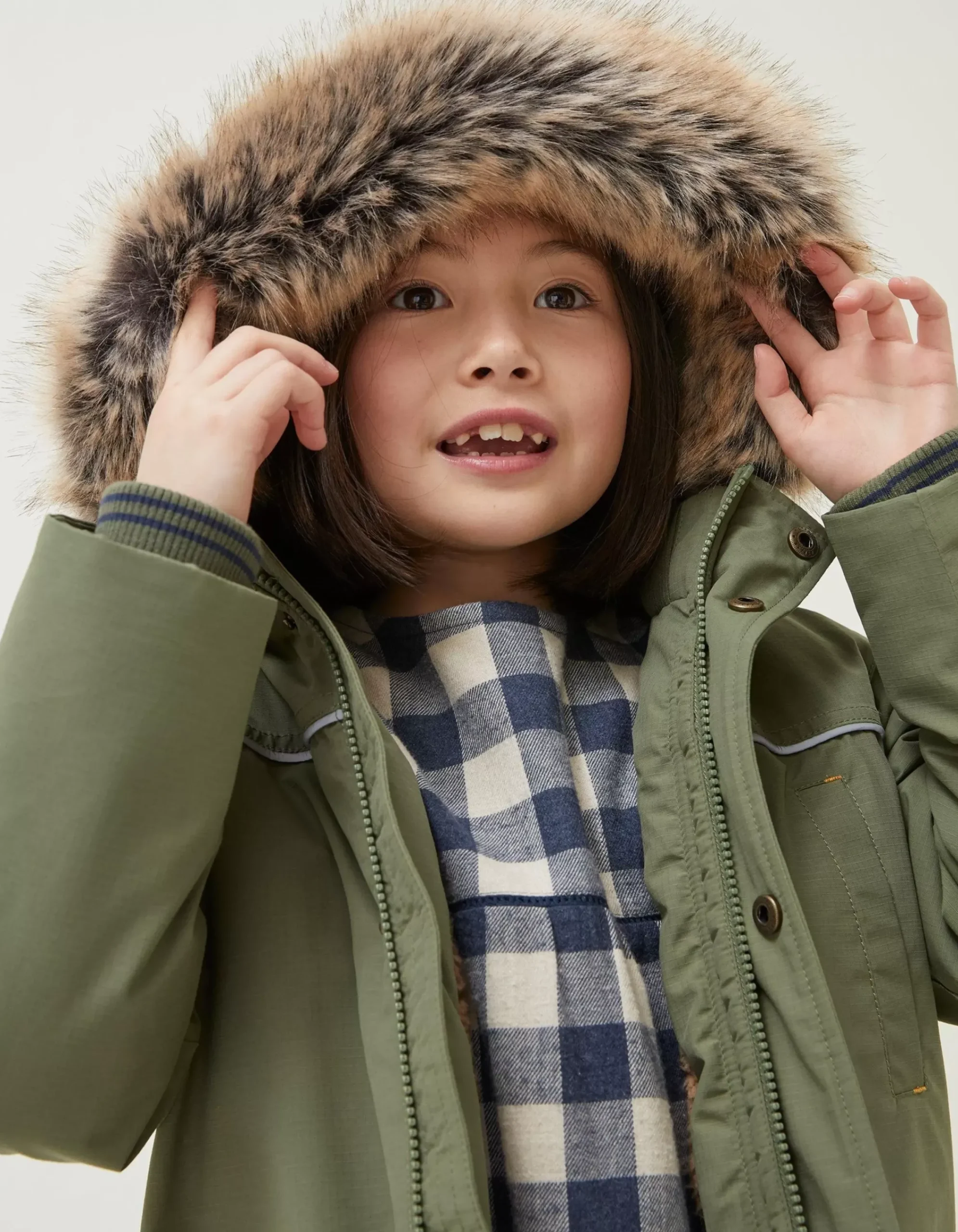 Boys FatFace View All|Addison Waterproof Parka