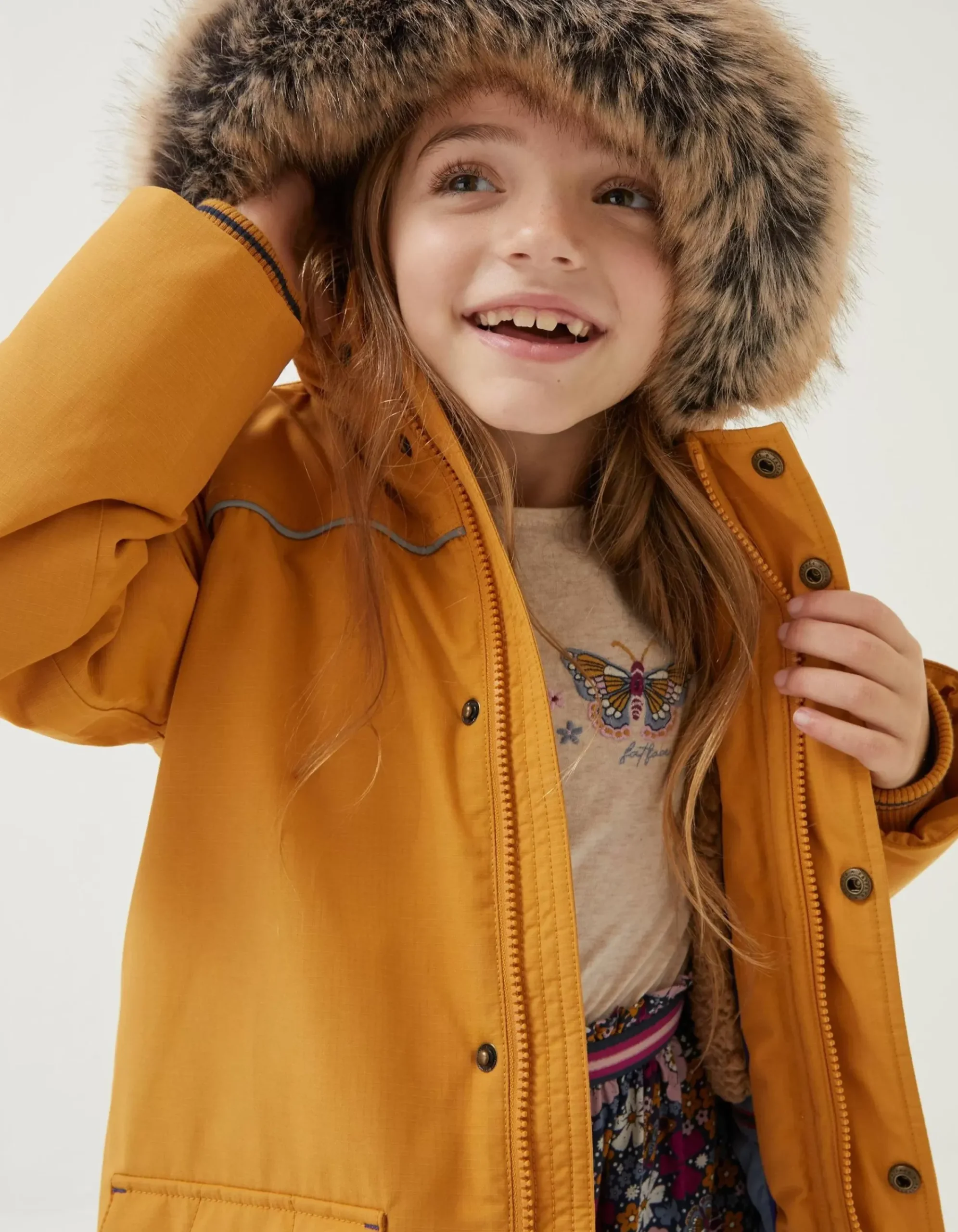 Girls FatFace View All|Addison Waterproof Parka