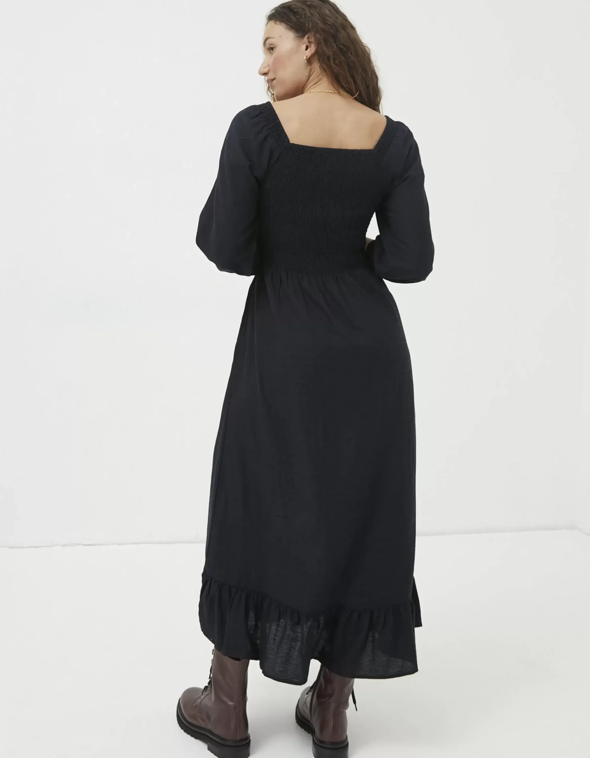 Women FatFace View All|Adele Shirred Midi Dress