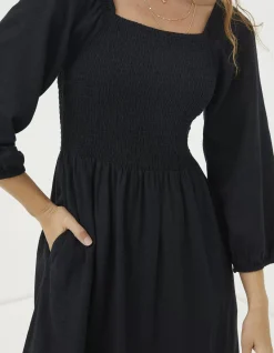 Women FatFace View All|Adele Shirred Midi Dress