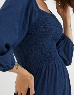 Women FatFace View All|Adele Shirred Midi Dress