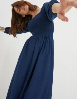 Women FatFace View All|Adele Shirred Midi Dress