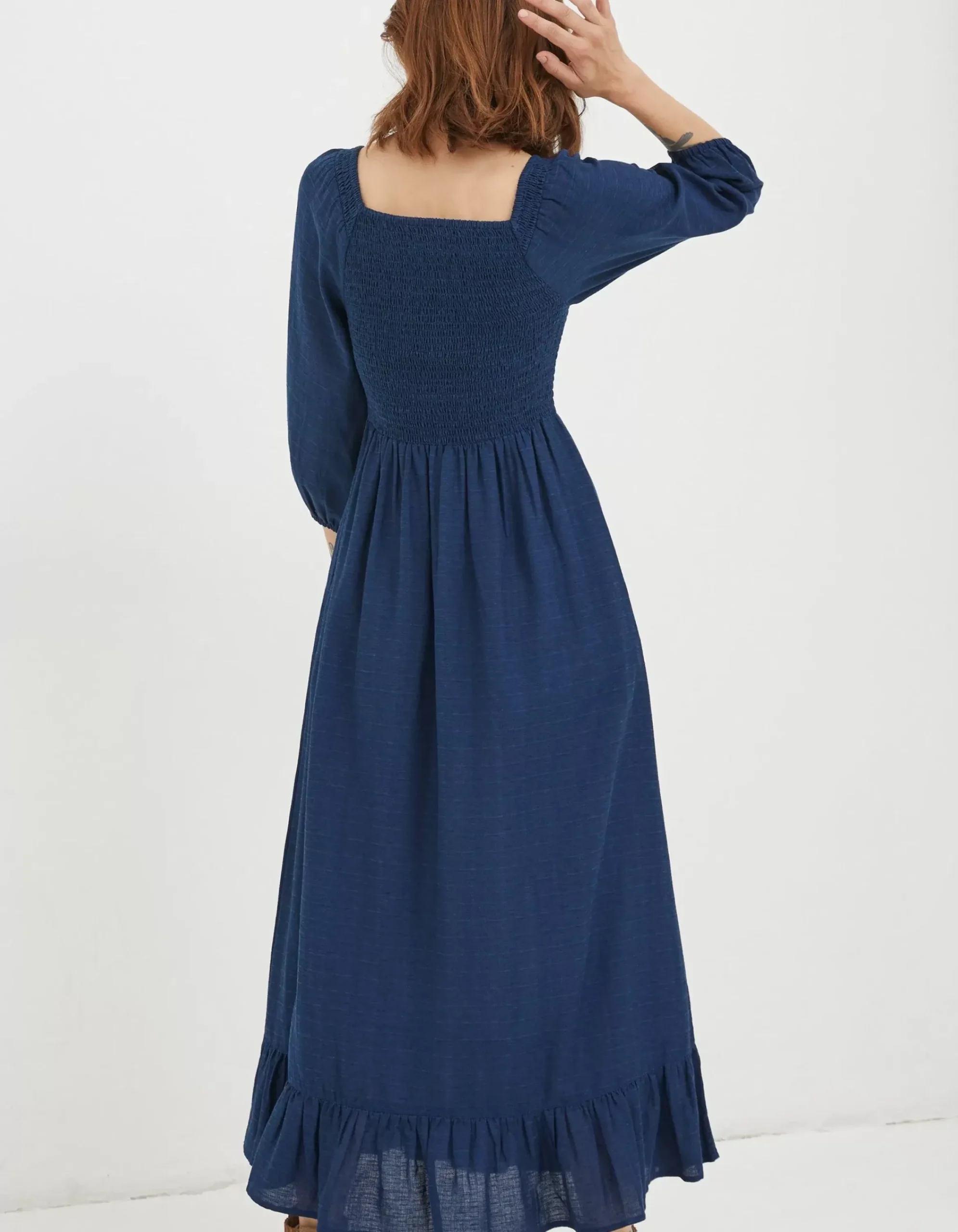 Women FatFace View All|Adele Shirred Midi Dress