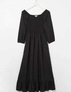 Women FatFace Dresses|Adele Shirred Midi Dress